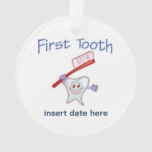 First Tooth Ornament