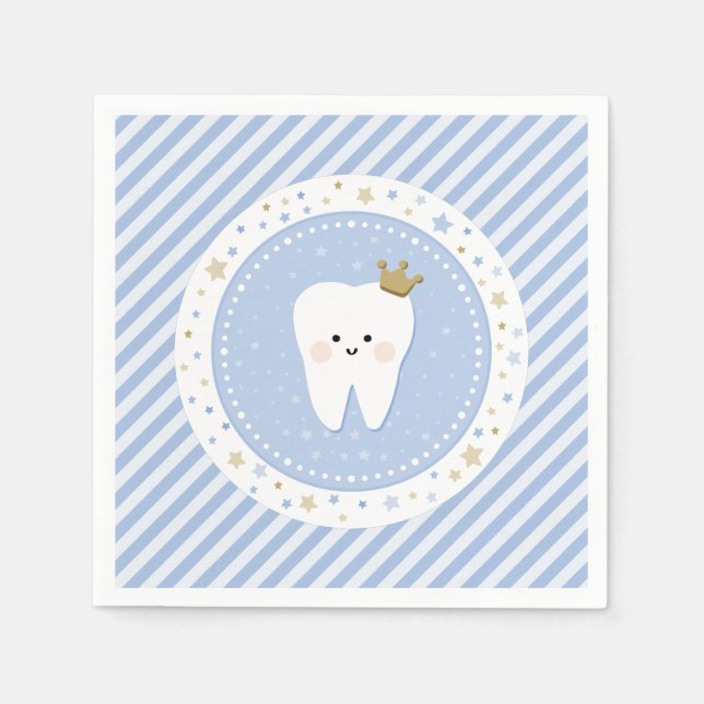 First Tooth Paper Napkin (Front)