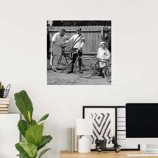 First Tour de France 1903 Winner Maurice Garin  Poster (Home Office)