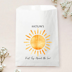 First Trip Around The Sun 1st Birthday Favour Bags