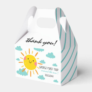 First Trip Around The Sun 1st Birthday Favour Box