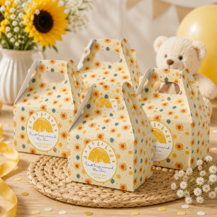 First Trip Around the Sun 1st Birthday Favour Box