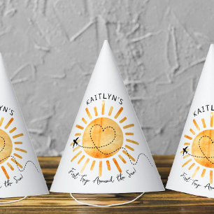 First Trip Around The Sun 1st Birthday Party Hat