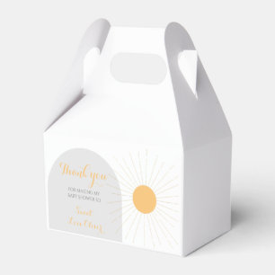 First Trip around the sun Birthday boho Favour Box