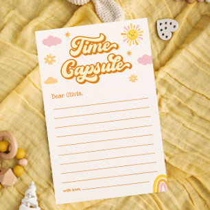 First Trip Around the Sun Birthday Time Capsule