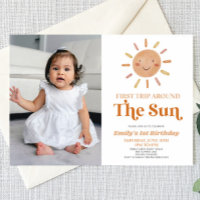 First Trip Around The Sun Boho 1st Birthday Party