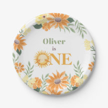 First Trip Around the Sun Boho Floral