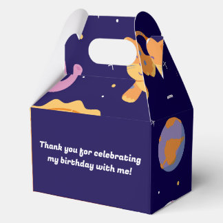 First trip around the sun favour birthday gift box