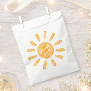 First Trip Around the Sun First Birthday Favour Bags