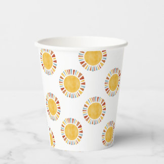 First Trip Around The Sun Invitation Paper Cups