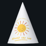 First Trip Around the Sun Kids 1st Birthday Party Hat<br><div class="desc">First Trip Around the Sun Kids 1st Birthday Party Hat. Click the edit button to customise this design.</div>