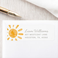 First Trip Around the Sun Return Address