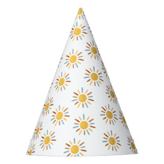 First Trip Around The Sun Sunshine Party Hat