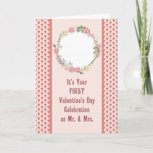 First Valentine as New Couple, Add Photo Card