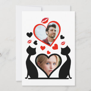 First Valentine's as Mr & Mrs Holiday Card