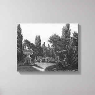 First view of the great garden canvas print