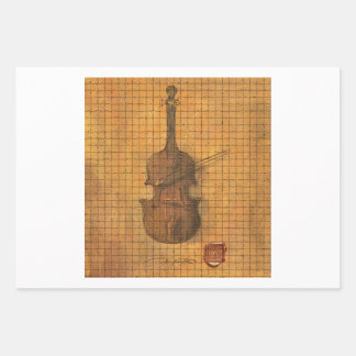 First Violin by Max Zaxster Wrapping Paper Sheet