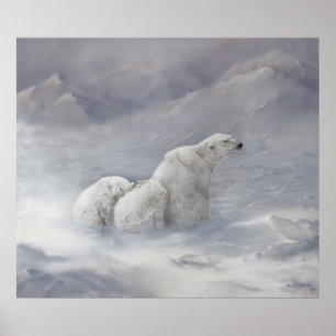 "First Winter" UV Canvas Print
