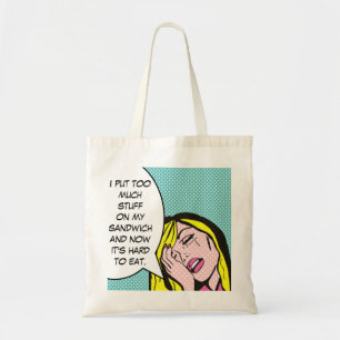 First World Problems Comic Book Tote Bag