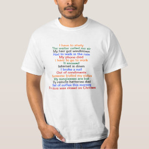 First World Problems T-Shirt
