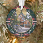 First XMax In Our New Home Red Green Plaid 2 Photo