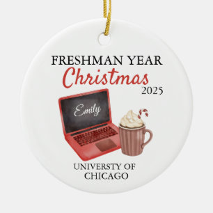 First Year At College Ornament 2025, Freshman Year