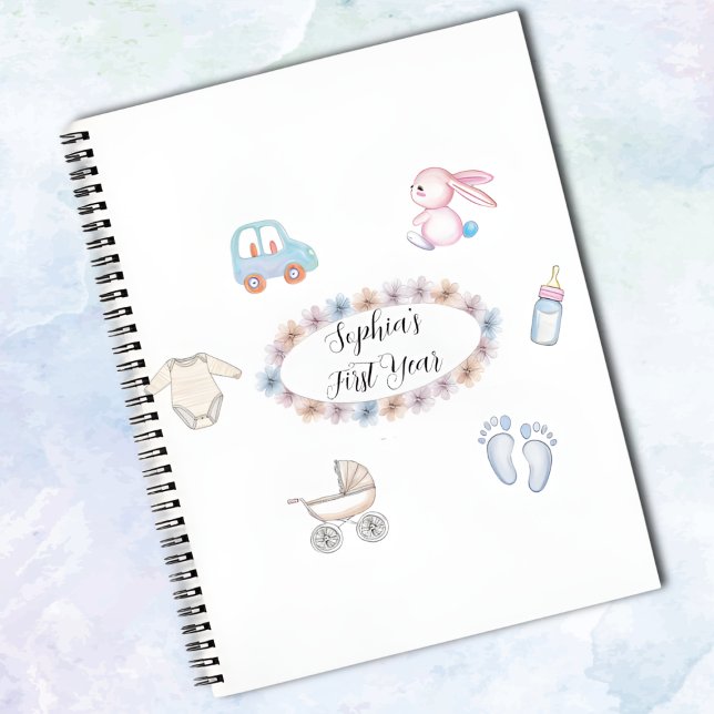 First Year Baby  – A Sweet Notebook for Mom (Creator Uploaded)