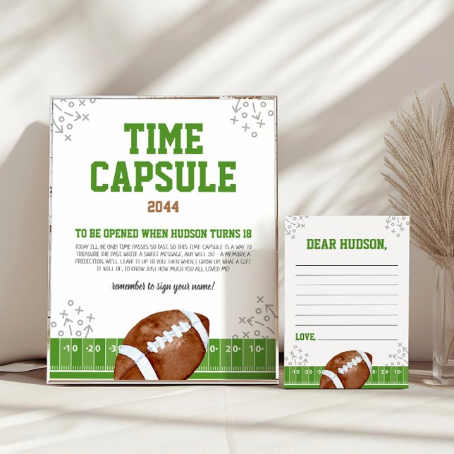 First Year Down 1st Birthday Time Capsule Sign (Creator Uploaded)