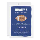 First Year Down Football | 1st Birthday Party 