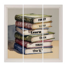 First you learn then remove the L