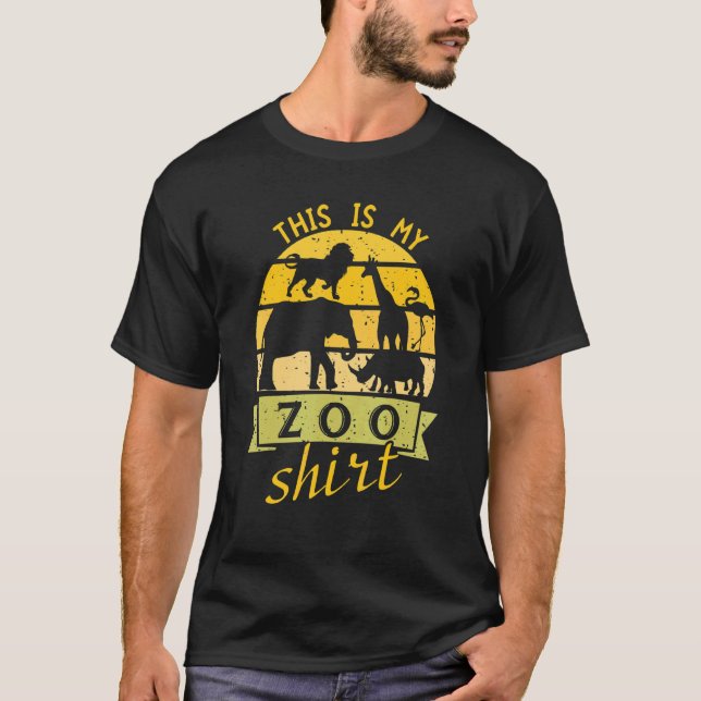 First Zoo Trip Future Zookeeper 20 T-Shirt (Front)