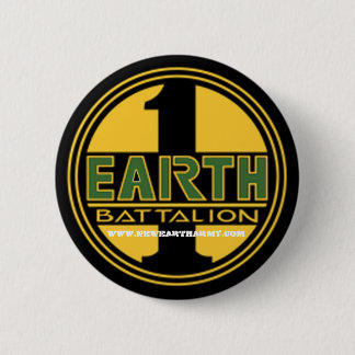 FirstEarth-LOGO2, WWW.NEWEARTHARMY.COM 6 Cm Round Badge