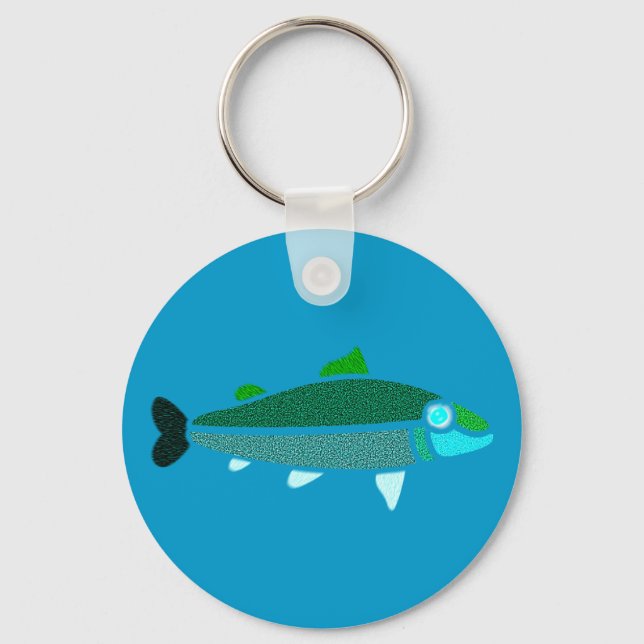 Fisch keltisch fish Celtic Key Ring (Front)
