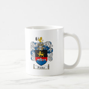 FISCHER FAMILY CREST - FISCHER COAT OF ARMS COFFEE MUG