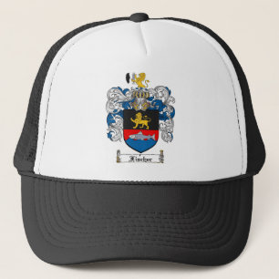 FISCHER FAMILY CREST - FISCHER COAT OF ARMS TRUCKER HAT