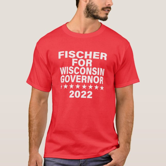 Fischer For Governor Official Shirt (Front)