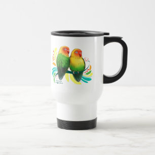 Fischer Lovebirds Travel Mug