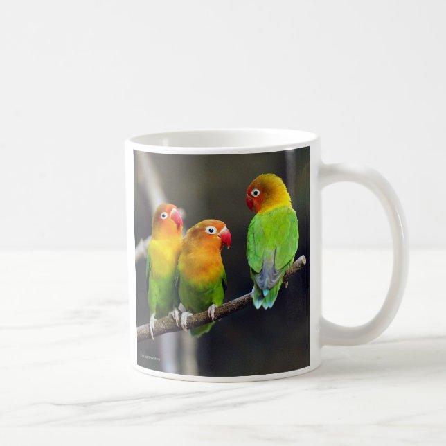 “Fischer's Lovebird” Coffee Mug (Right)