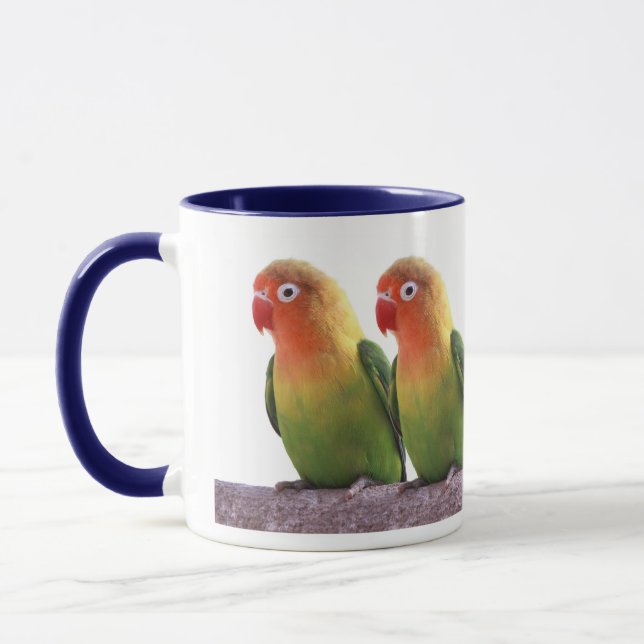Fischer's Lovebird Mug (Left)