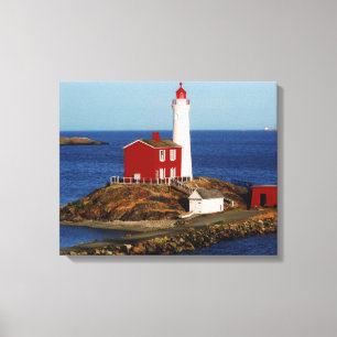 Fisgard Lighthouse Canvas Print