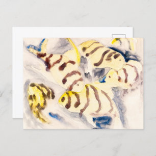 Fish 3 Charles Demuth Postcard