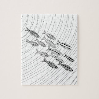 Fish Adult Colouring Puzzle