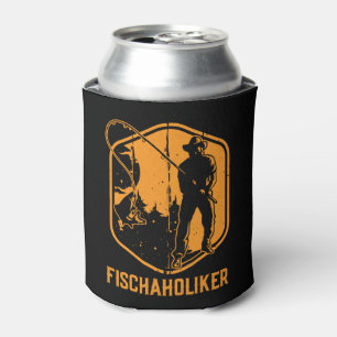 Fish aholic - fish fishing trout angler can cooler
