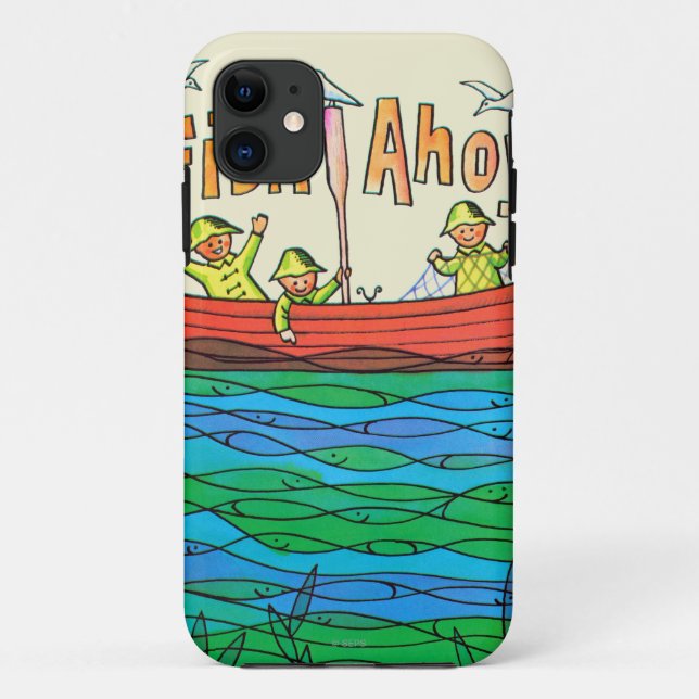 Fish Ahoy! Case-Mate iPhone Case (Back)