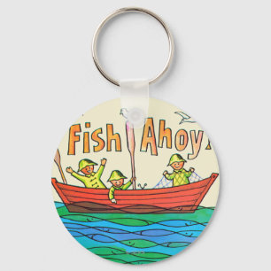 Fish Ahoy! Key Ring