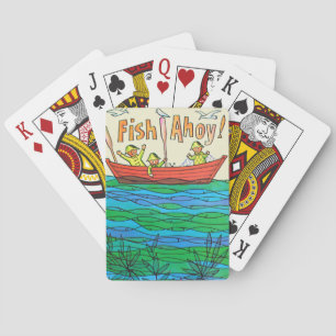 Fish Ahoy! Playing Cards