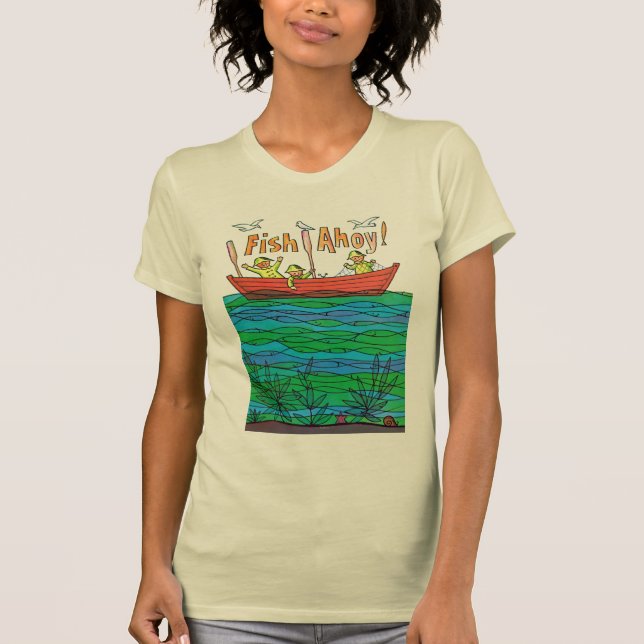 Fish Ahoy! T-Shirt (Front)