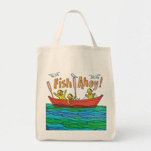 Fish Ahoy! Tote Bag