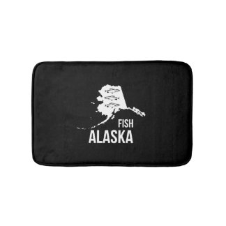 Fish Alaska Fishing design Bath Mat