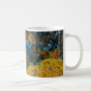 Fish Among Coral Reef Coffee Mug